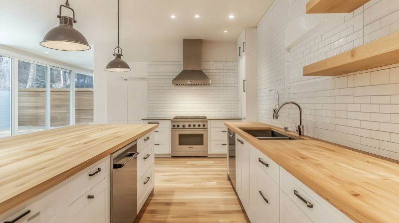 Butcher Block Countertop Installation