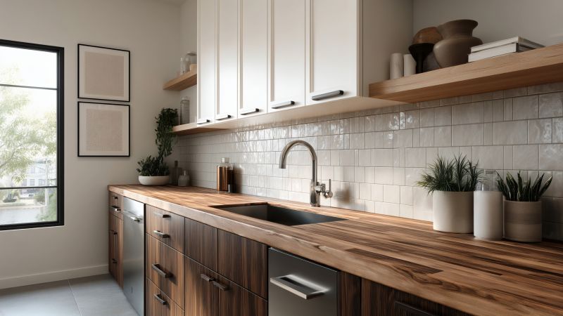 Butcher Block Countertop Installation