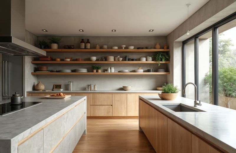 Cement Counter Installation in Marin County, CA
