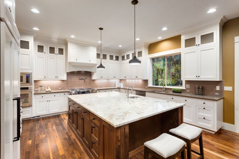 Large Granite Kitchen Island